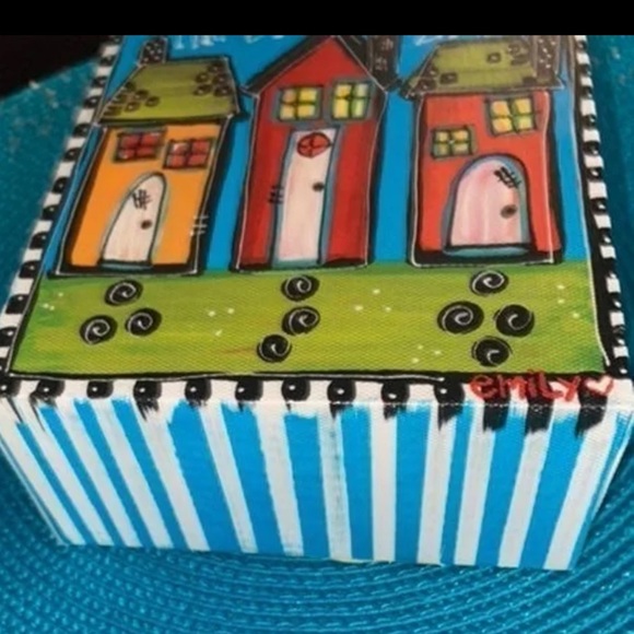 "As for me and My House, We will Serve the Lord" tabletop canvas - Picture 6 of 8